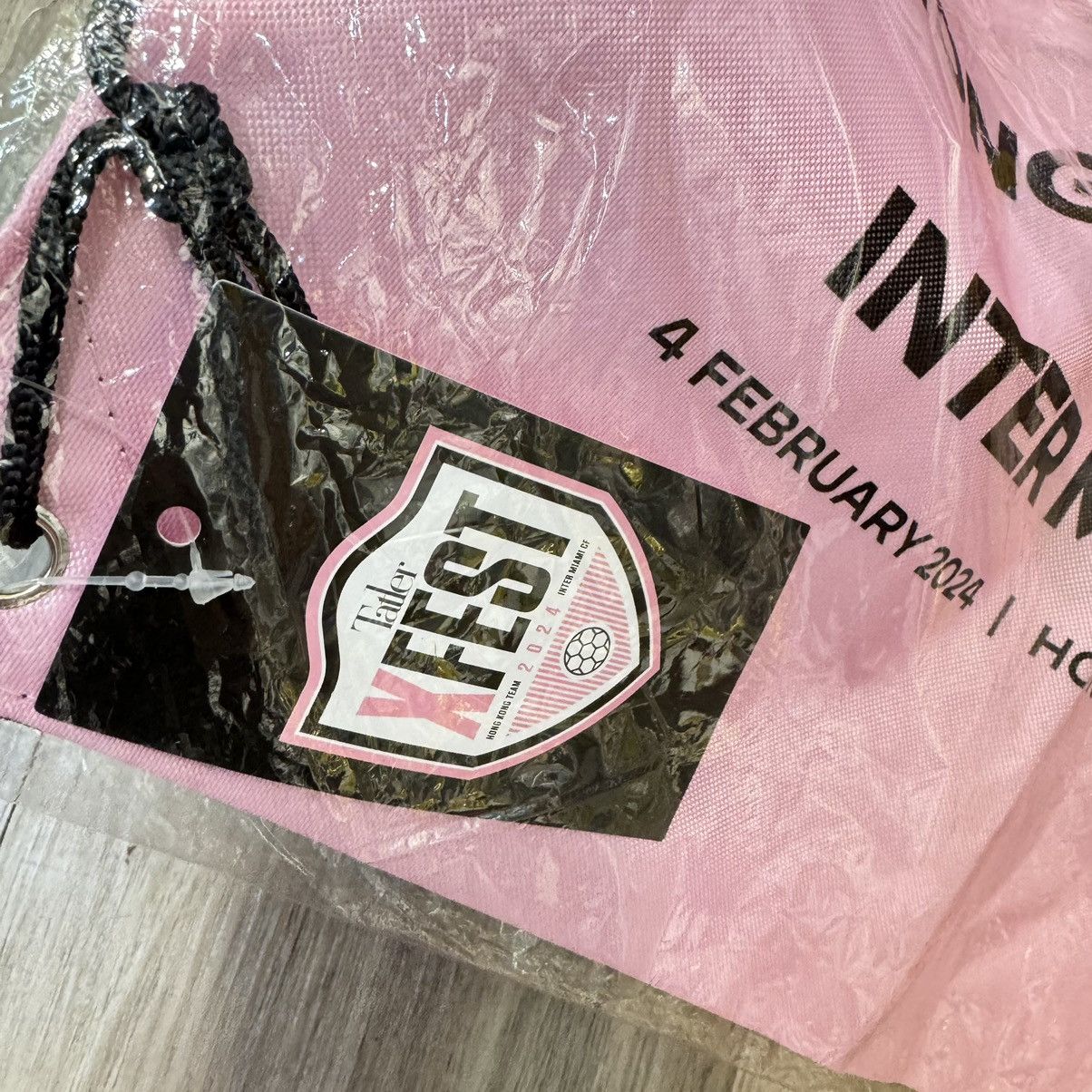 Designer Inter Miami vs Hong Kong Team gym bag (Bnwt) Size ONE SIZE - 4 Thumbnail