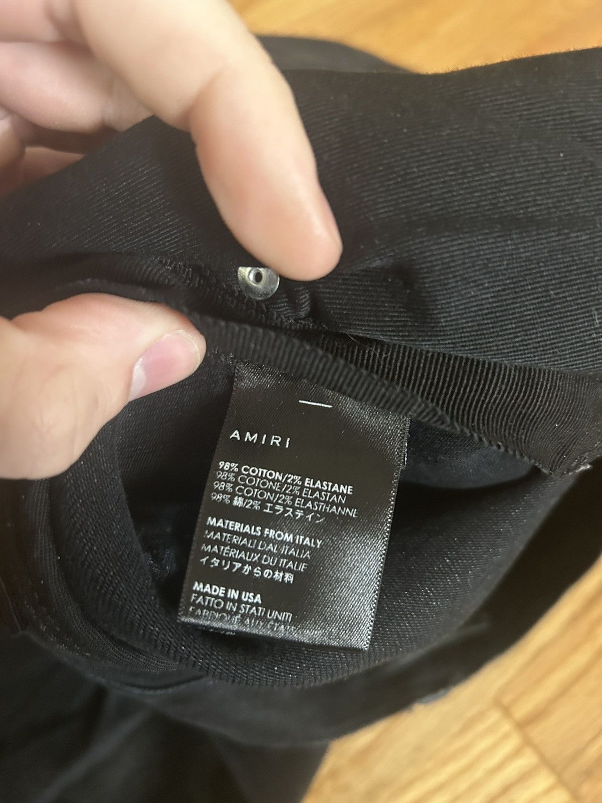 Amiri Black Amiri Jeans Denim Size US 32 / EU 48 - 5 Thumbnail