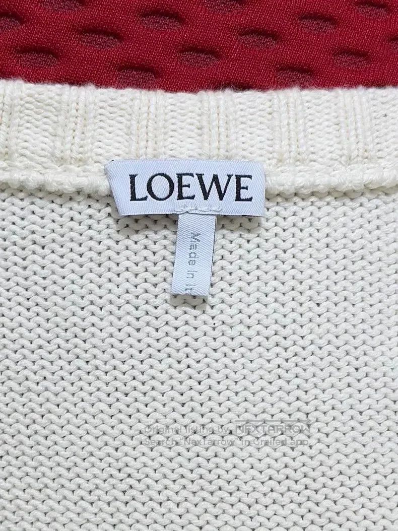 Loewe Loewe Ivory Embroidered Sweater Size M / US 6-8 / IT 42-44 - 8 Thumbnail