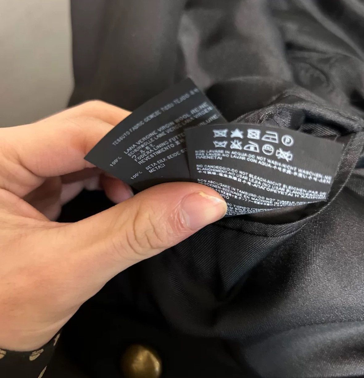 Saint Laurent Paris × Yves Saint Laurent Saint Laurent slp15SS gold wire palace Zhongshan suit Size US M / EU 48-50 / 2 - 7 Thumbnail
