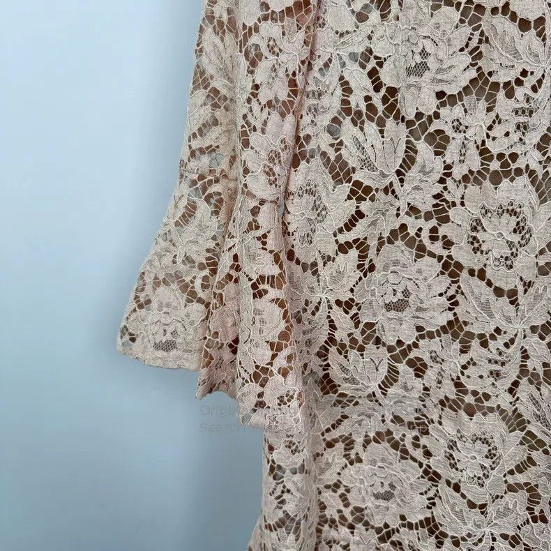 Valentino Valentino Classic pink lace dress Size S / US 4 / IT 40 - 5 Thumbnail