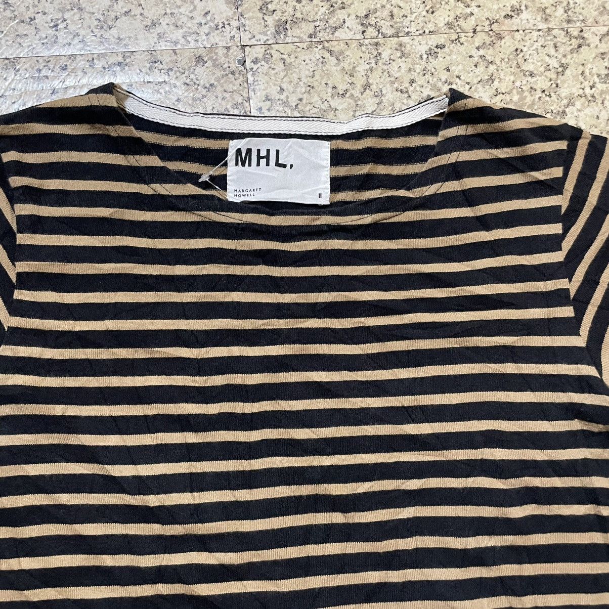 Margaret Howell MHL. Margaret Howell Striped Cotton Jersey Tee Size M / US 6-8 / IT 42-44 - 3 Thumbnail