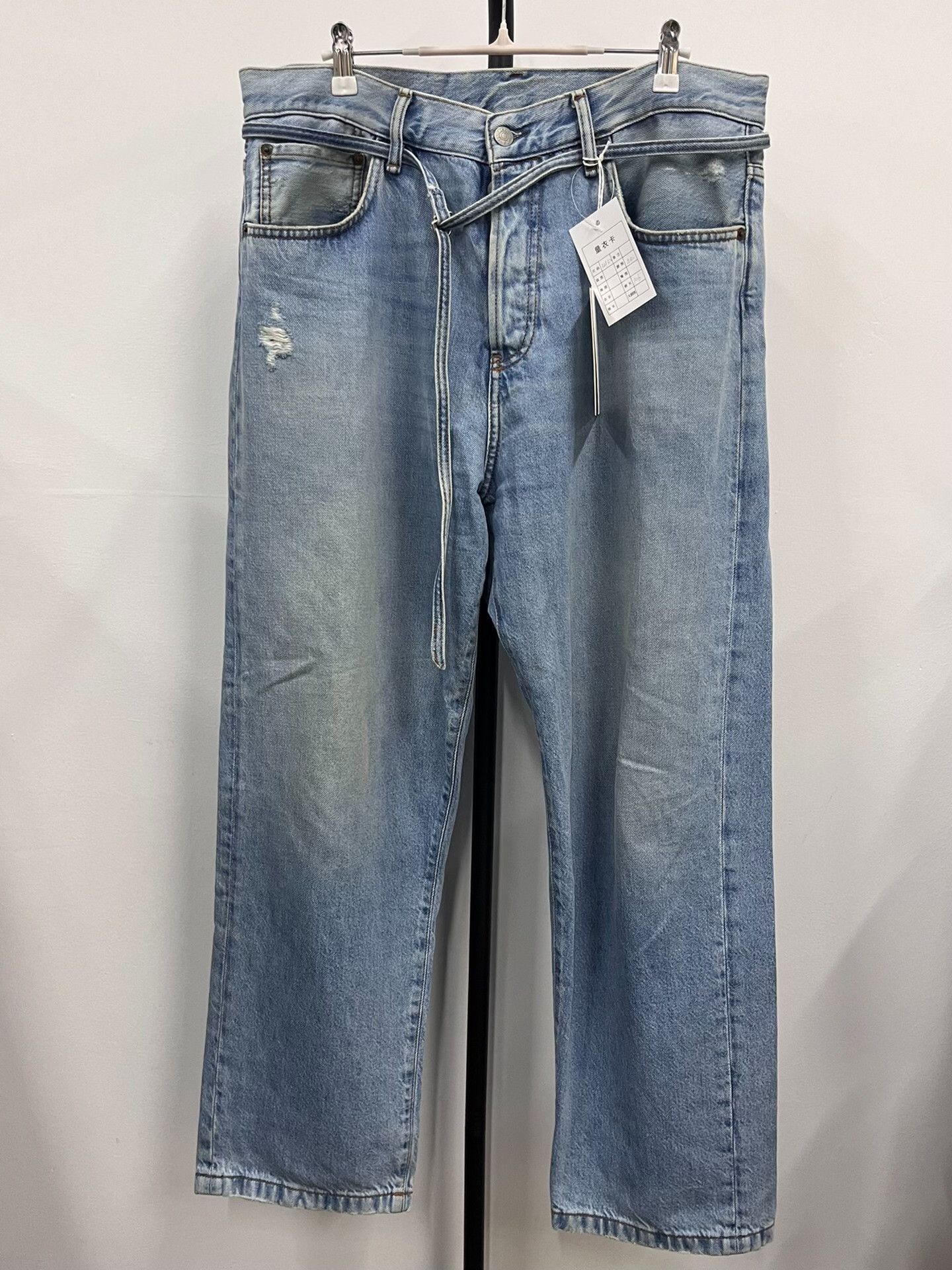 Acne Studios Acne Studios SS23 1991 Denim Straight Jeans Size US 32 / EU 48 - 1 Thumbnail
