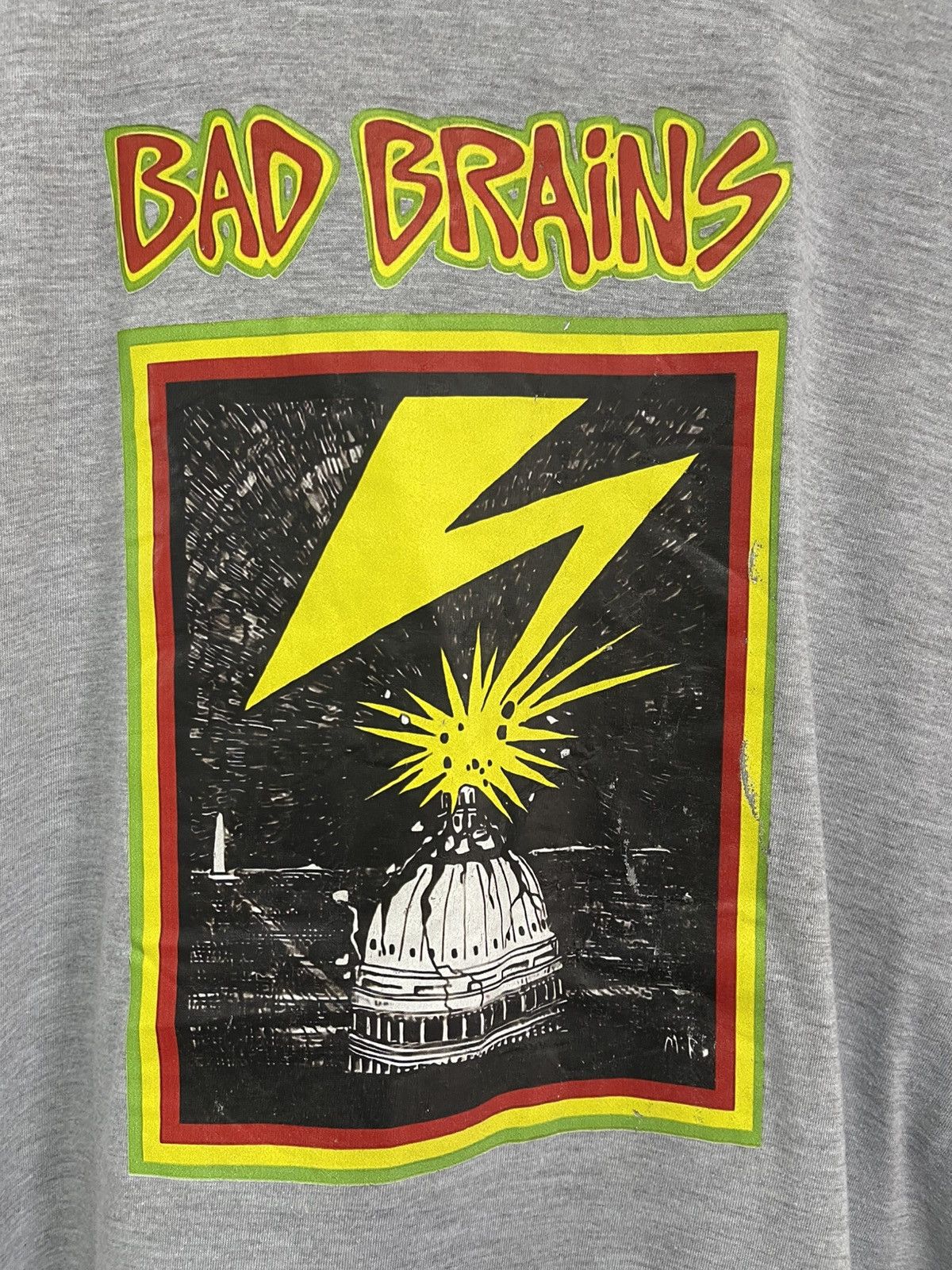 Band Tees × Vintage Vintage Bad Brains t-shirt 📸 Size US XXL / EU 58 / 5 - 4 Thumbnail