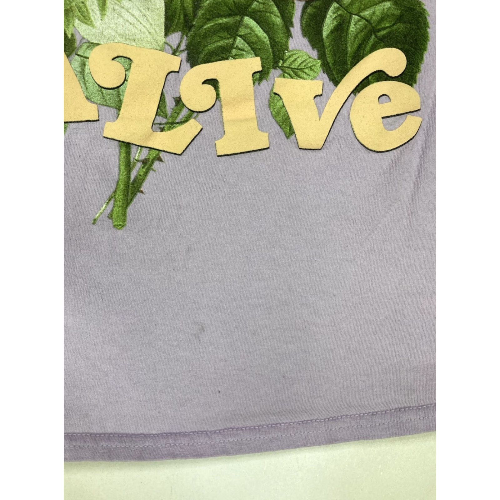 Pacsun Pacsun T-Shirt Graphic Print Flower Vibes Alive Purple Short Sleeve Men XL Colorful All Seasons Size US XL / EU 56 / 4 - 3 Thumbnail