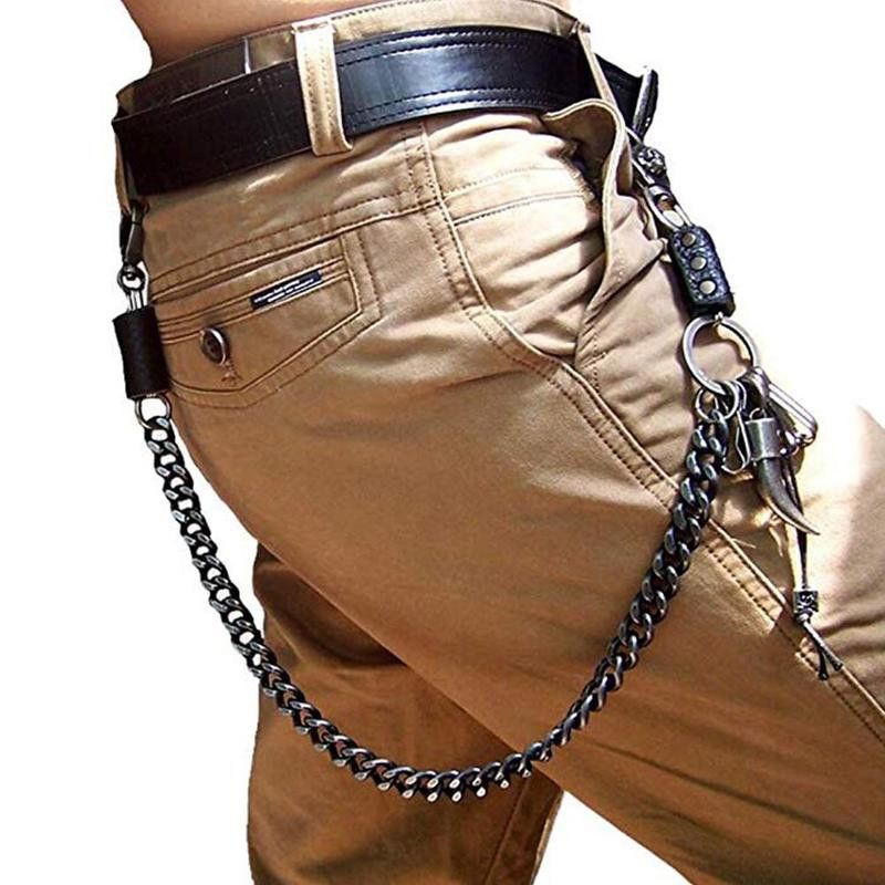 Jewelry Two Layer Adjustable Hip Hop Pants Chain Size ONE SIZE - 3 Thumbnail