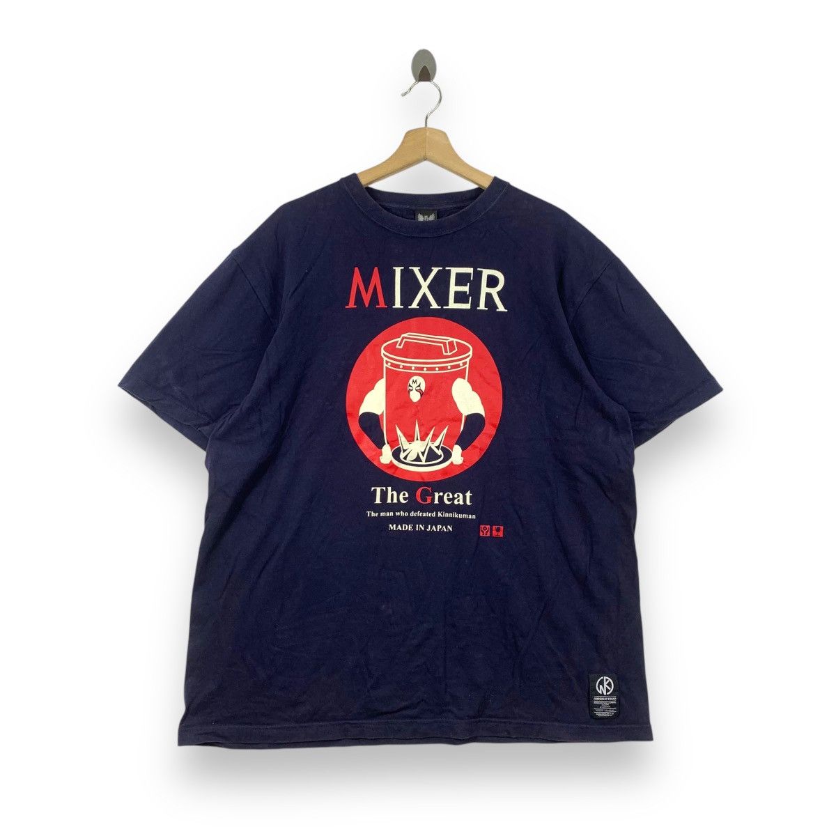 Japanese Brand KINNIKUMAN ANIME MANGA Mixer The Great Tee Shirt Top Size US XXL / EU 58 / 5 - 1 Thumbnail