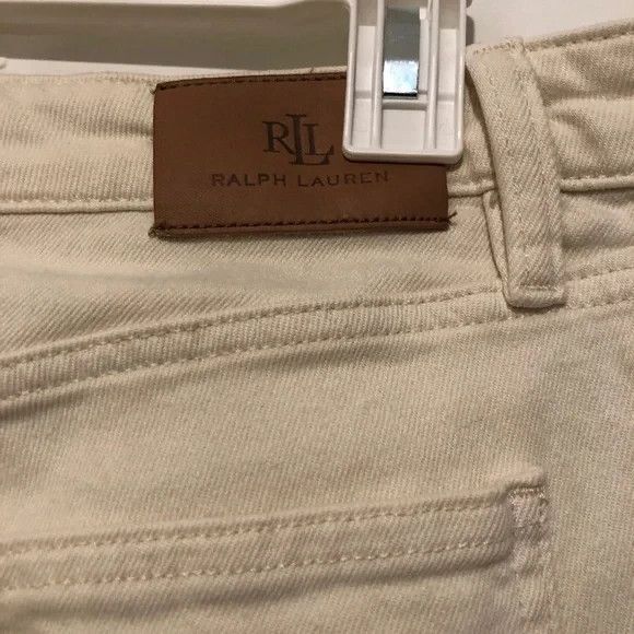 Ralph Lauren Black Label Lauren Ralph Lauren Black Label Jeans Size 14 Ivory Casual Size 36" / US 14 / IT 50 - 5 Thumbnail