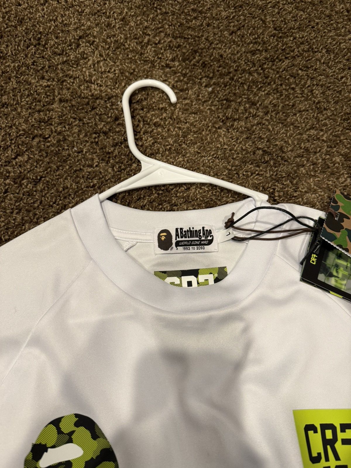 Bape Bape X CR7 Life Multi Logo Ronaldo Long Sleeve T Shirt Size US L / EU 52-54 / 3 - 3 Thumbnail