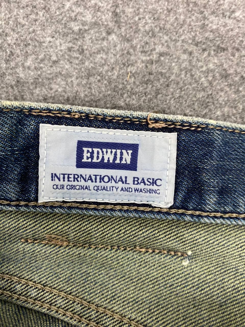 Edwin vintage edwin distressed denim nice design Size US 32 / EU 48 - 14 Thumbnail