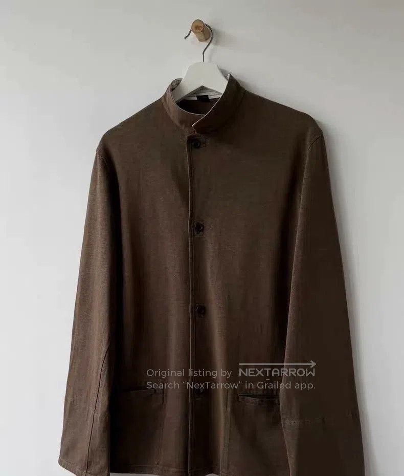 Yohji Yamamoto Yohji Yamamoto 14AW Silence Japanese Collar Shirt Cardigan Size US L / EU 52-54 / 3 - 2 Thumbnail