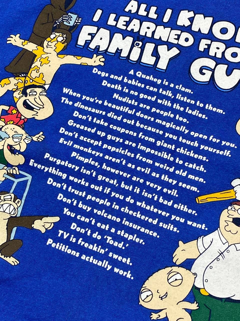 Delta Vintage Family Guy 2005 FOX Movie Promo T-Shirt Size US L / EU 52-54 / 3 - 8 Thumbnail