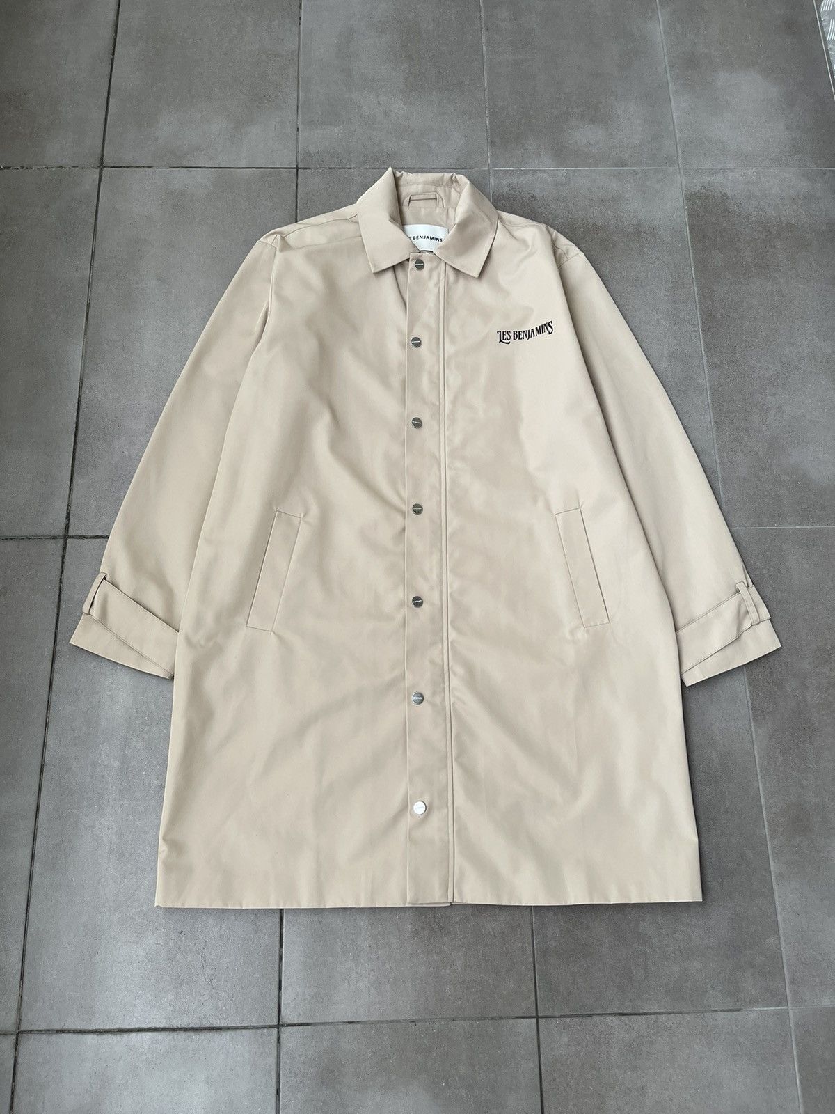 Les Benjamins !DS! SS23 Les Benjamins Horse Logo Beige Coat Size US M / EU 48-50 / 2 - 9 Thumbnail