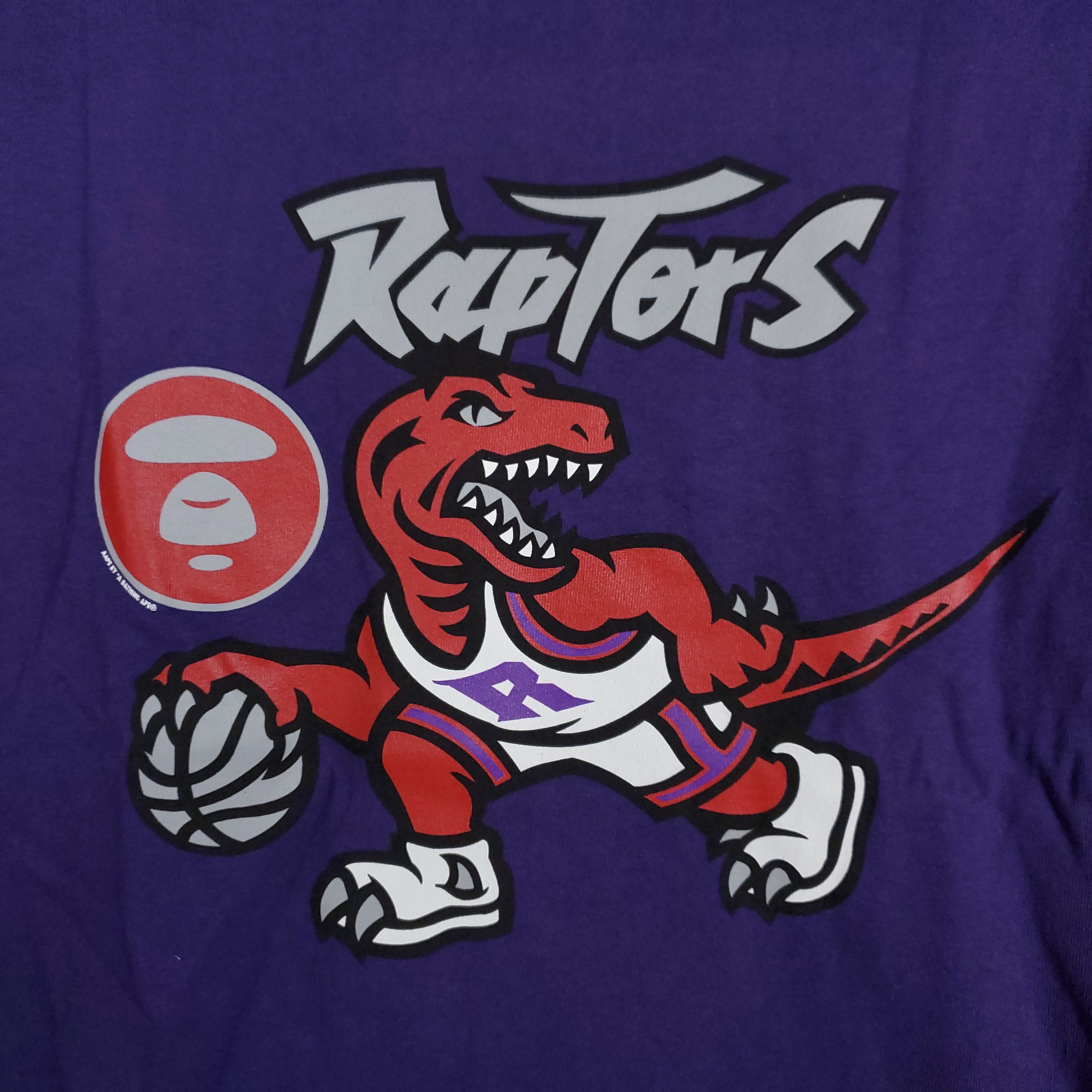 Aape Aape x Mitchell & Ness Toronto Raptors Tee Size US XXL / EU 58 / 5 - 3 Thumbnail