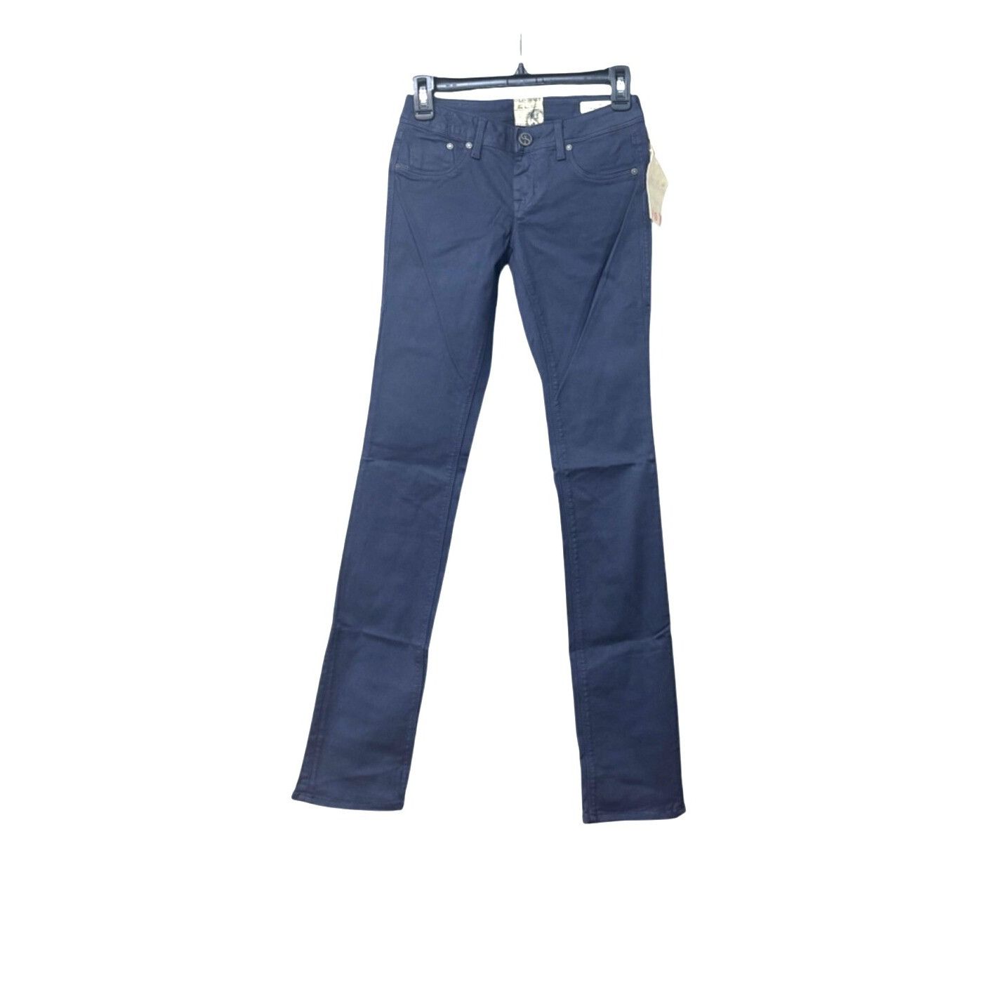 Other Dylan George Trish Straight Leg Cotton Pants, Blue, Sz. 24 Size 42" / US 20 - 9 Thumbnail