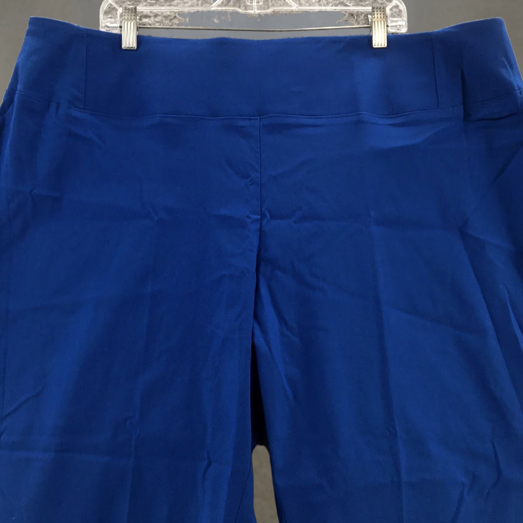 Worthington Worthington Skinny Pants Womens 26W - Blue Flat Front Pull On New - 44x28 Size 26" / US 2 / IT 38 - 1 Thumbnail