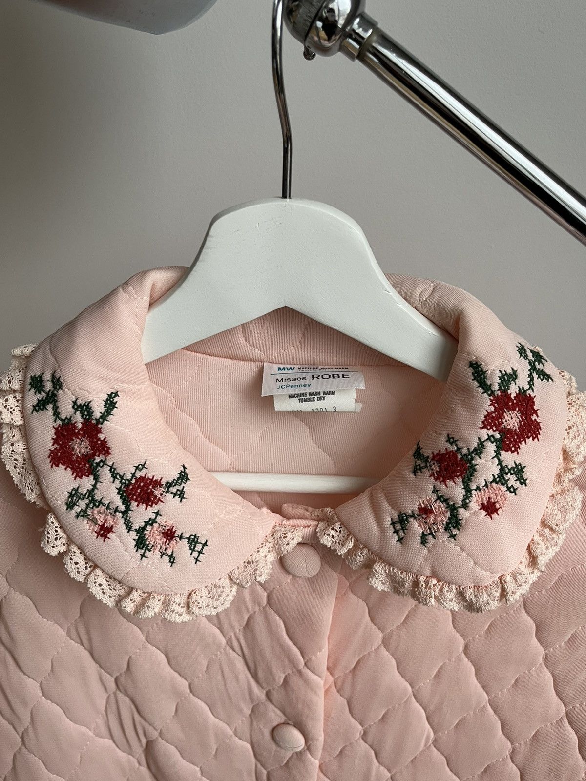 Vintage Baby Pink Coat Size XS / US 0-2 / IT 36-38 - 2 Thumbnail
