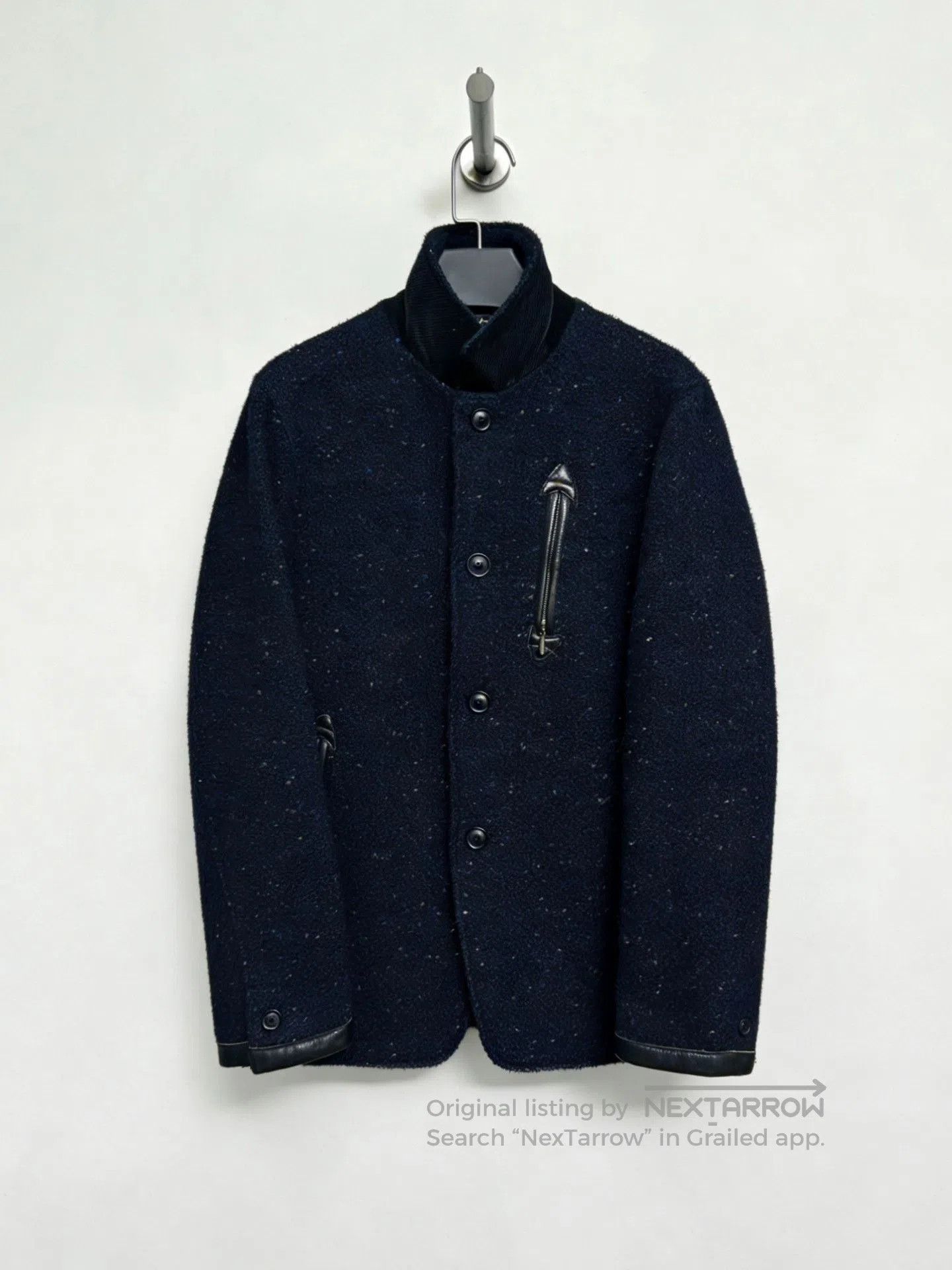 KIJIMA TAKAYUKI Needles Donegal Tweed Wool Jacket. Size US XS / EU 42 / 0 - 2 Thumbnail