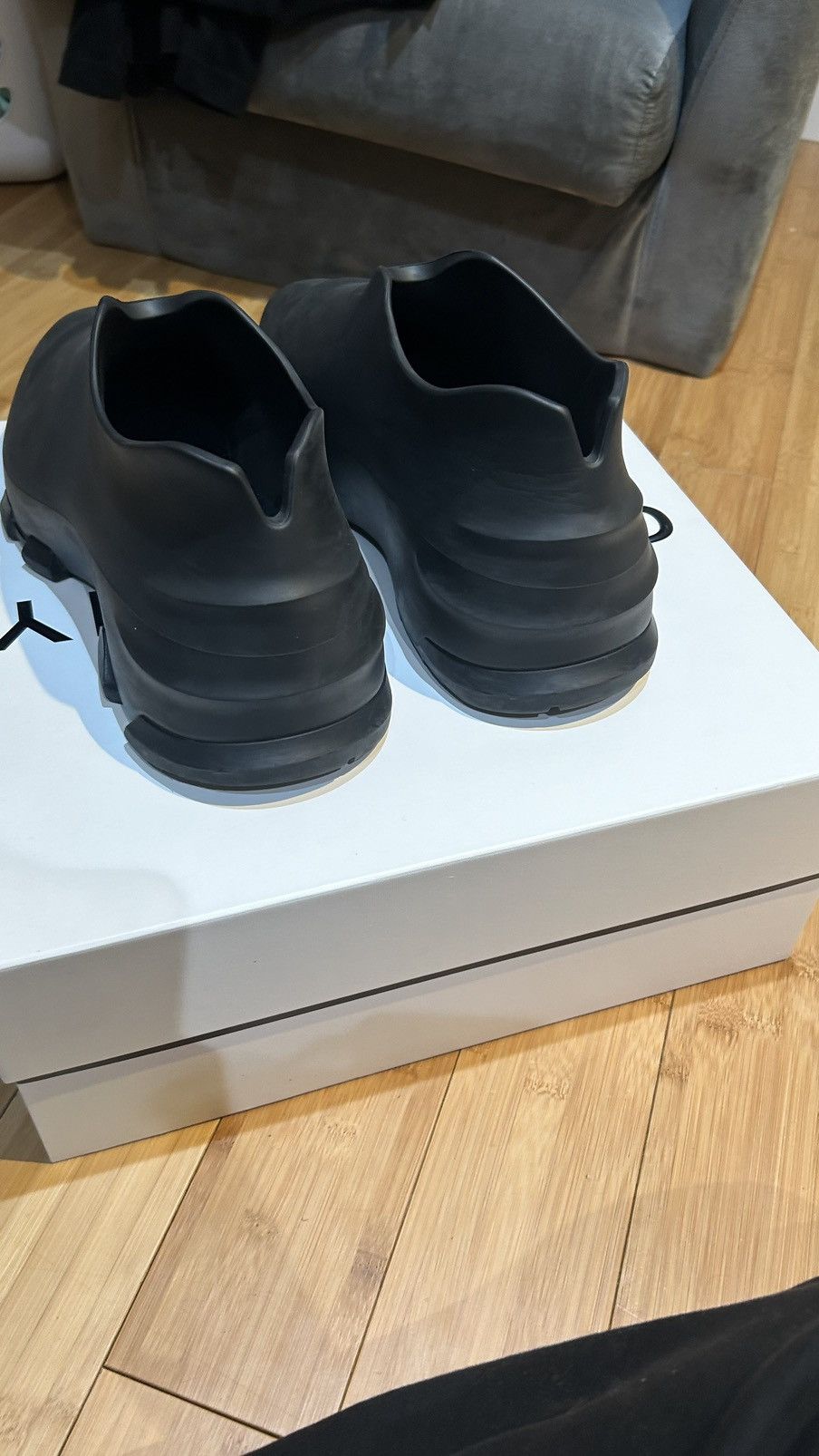 Givenchy GIVENCHY MONUMENTAL MALLOW LOWS BLACK Size US 11 / EU 44 - 2 Thumbnail