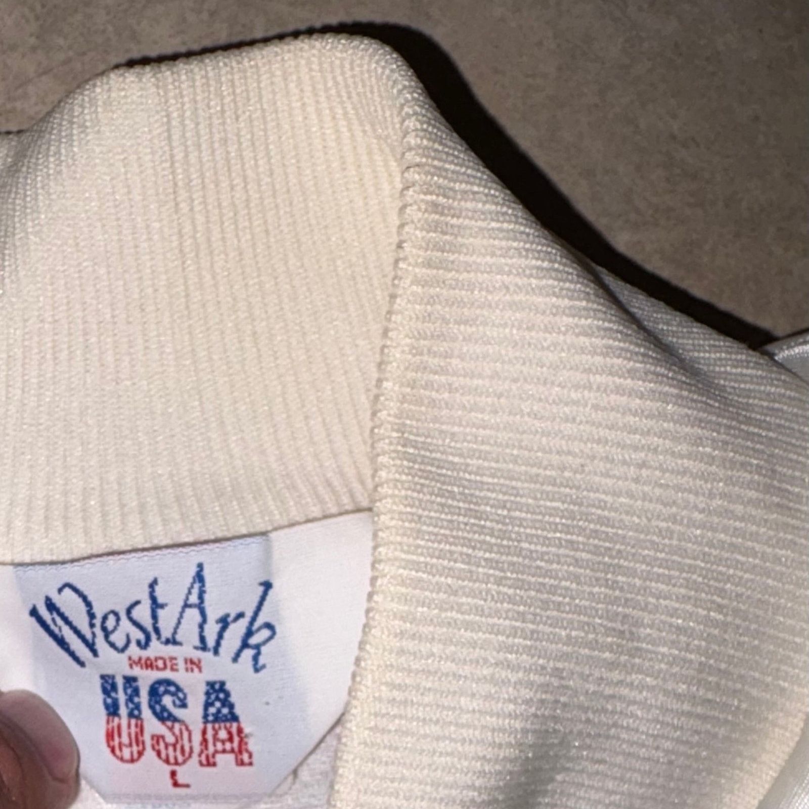 Other Vintage West Ark Jacket size large white cowboy embroidered Size US L / EU 52-54 / 3 - 3 Thumbnail