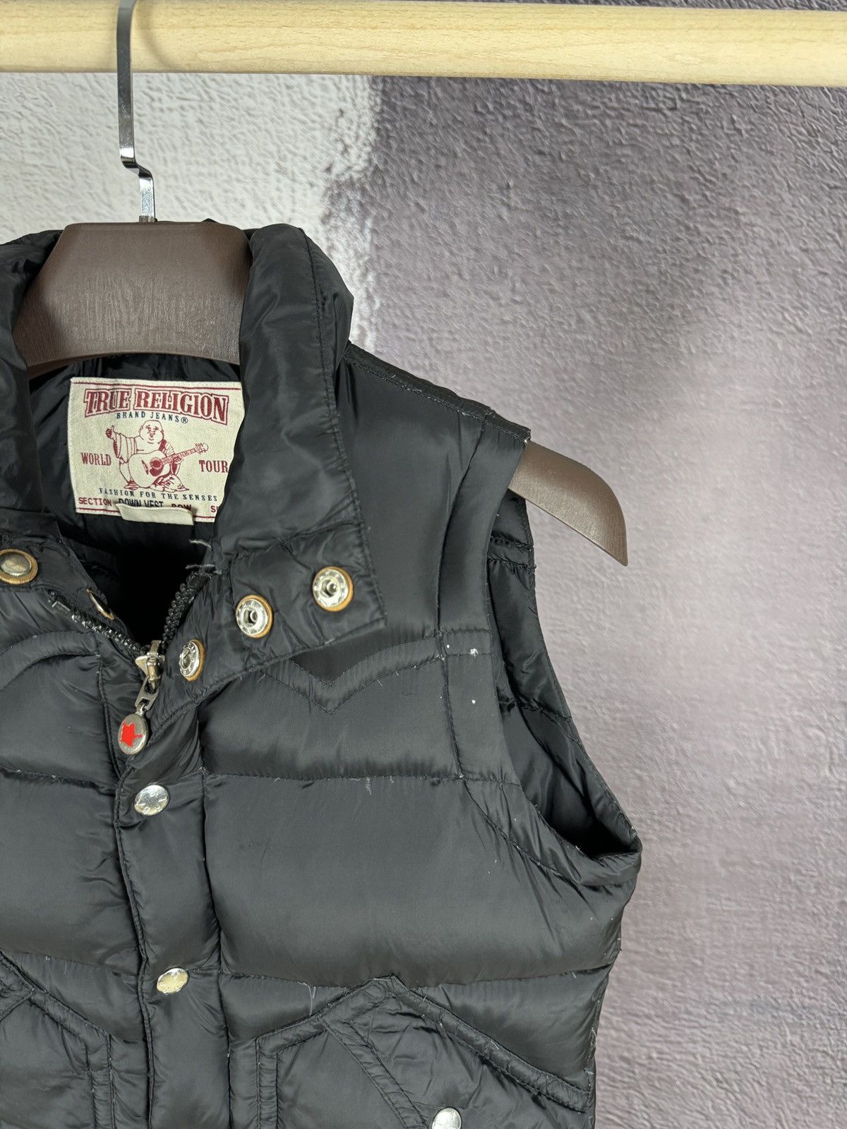 True Religion True Religion vintage black nylon women’s down vest gilet Size S / US 4 / IT 40 - 4 Thumbnail