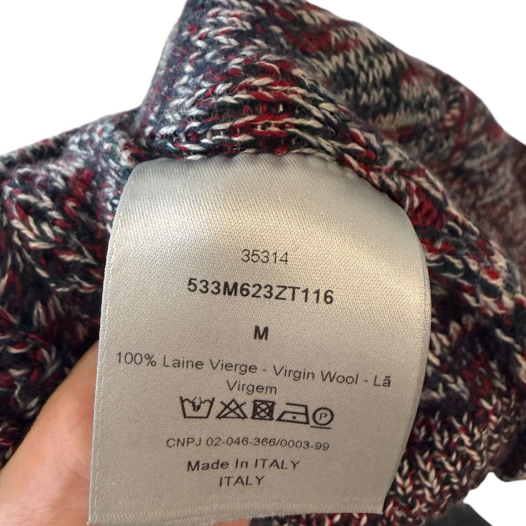 Dior Dior Homme Autumn 2015 Multi-color Virgin Wool Sweater Size US M / EU 48-50 / 2 - 6 Thumbnail