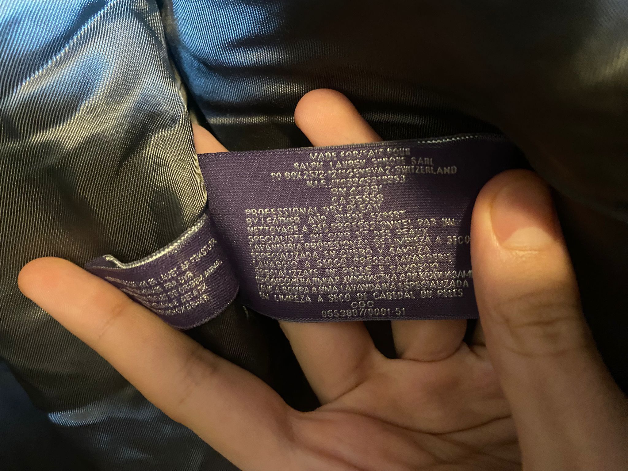 Ralph Lauren Purple Label Ralph Lauren Purple Label Zip-up Coat Size 52L - 8 Thumbnail
