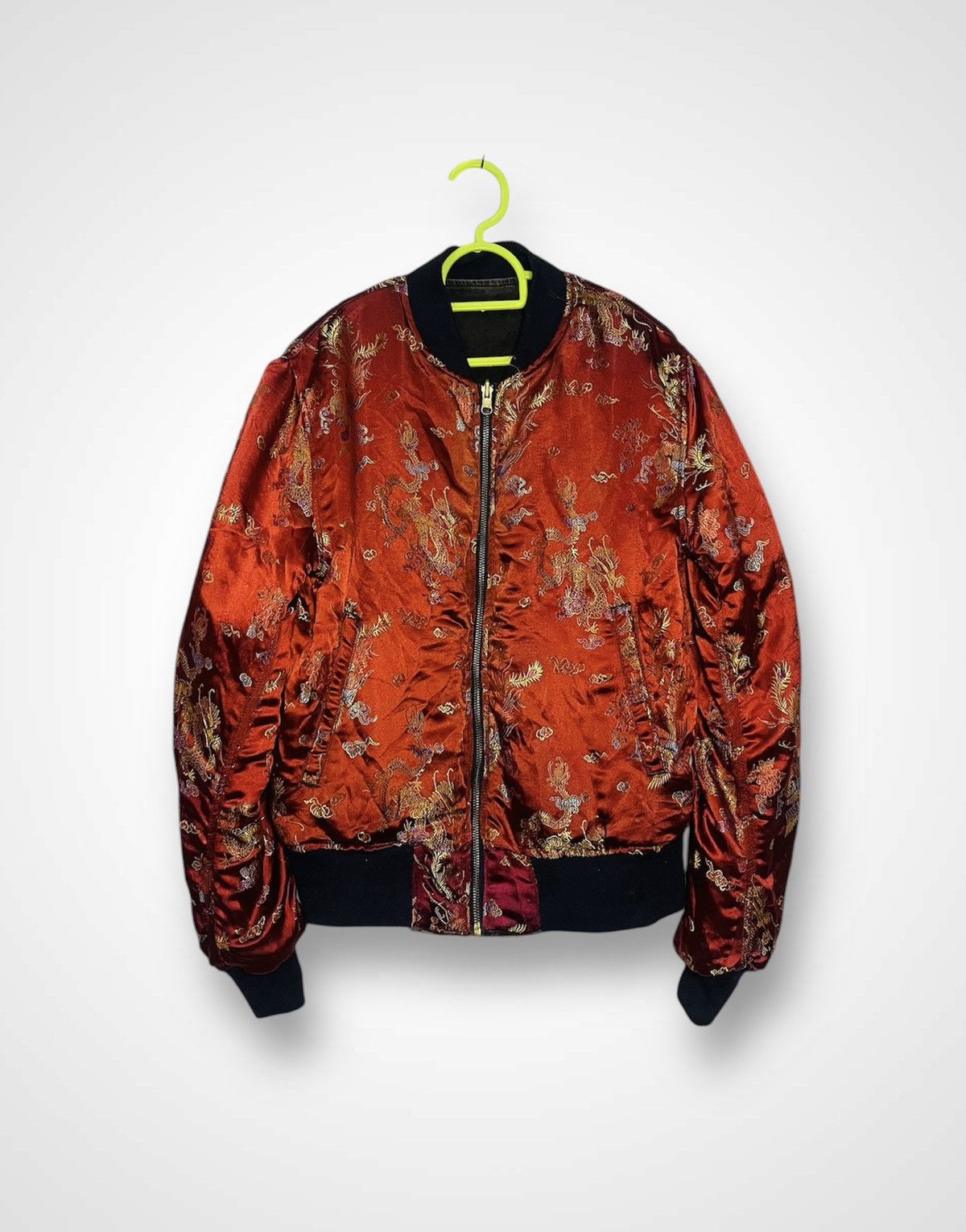 Japanese Brand Sukajan Bomber Jacket (16) Size US M / EU 48-50 / 2 - 3 Thumbnail