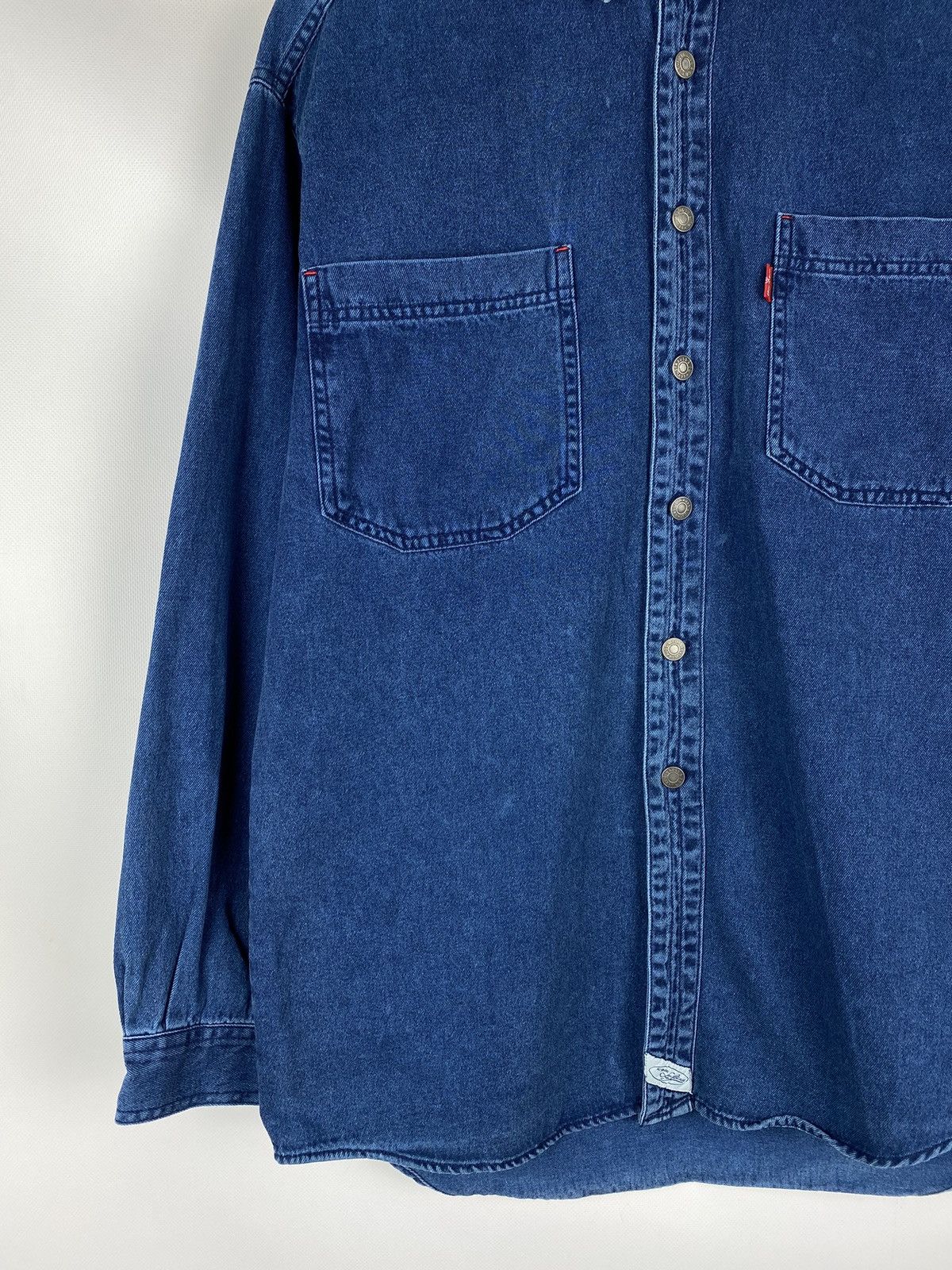 Levi's Levis Vintage Men’s Long Sleeve Denim Button Up Shirt Size US S / EU 44-46 / 1 - 7 Thumbnail