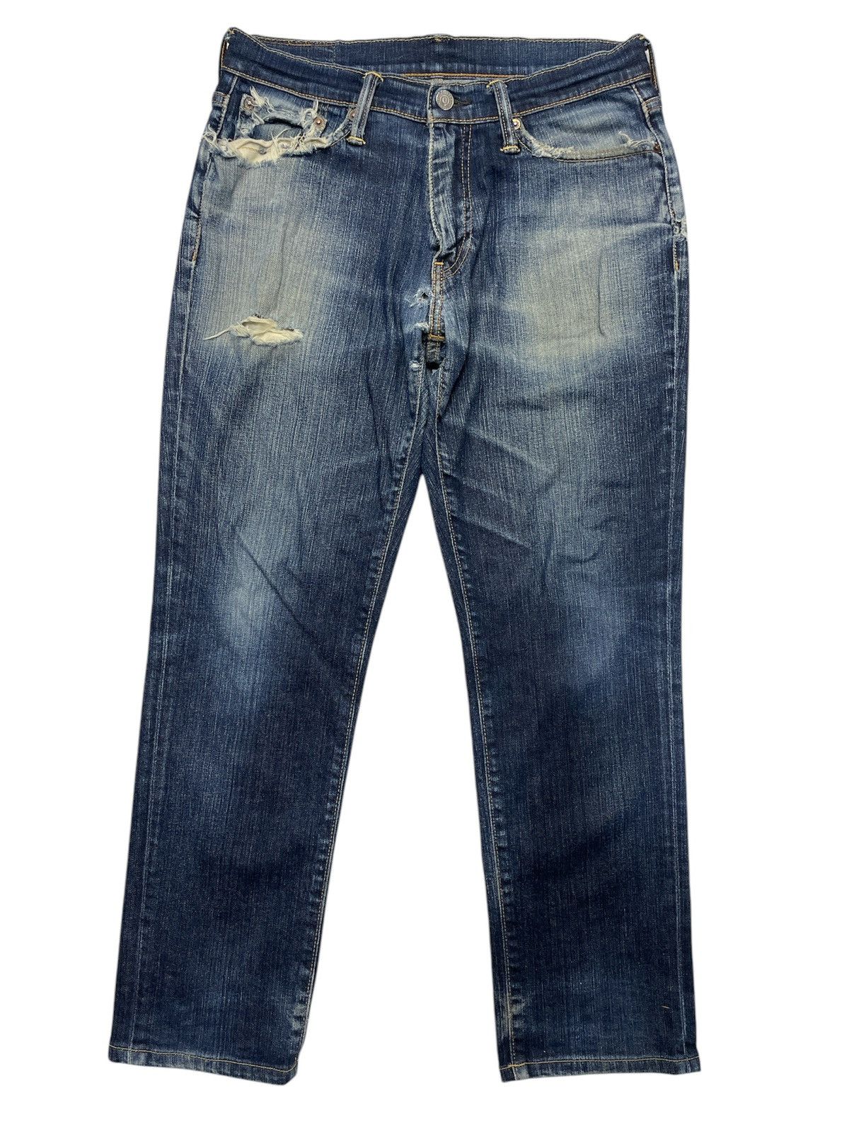 Levi's Vintage Levi's 541 Distressed Faded Jeans Size US 30 / EU 46 - 1 Thumbnail