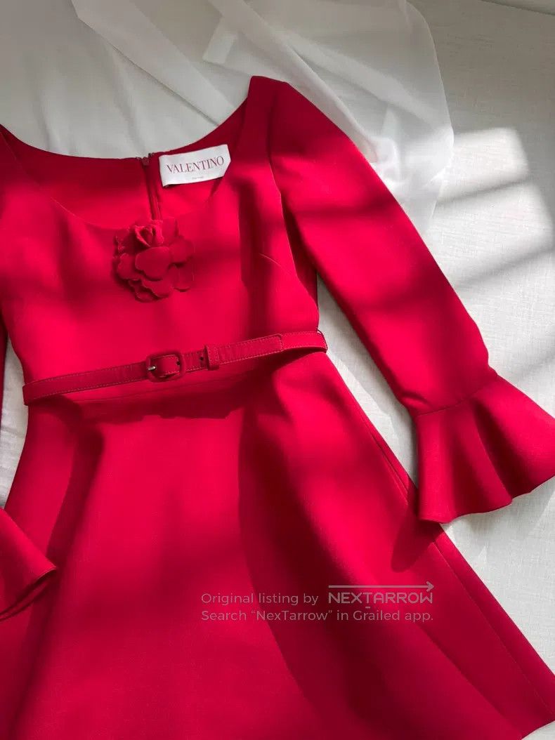 Valentino Valentino Flared sleeve dress Size XS / US 0-2 / IT 36-38 - 3 Thumbnail