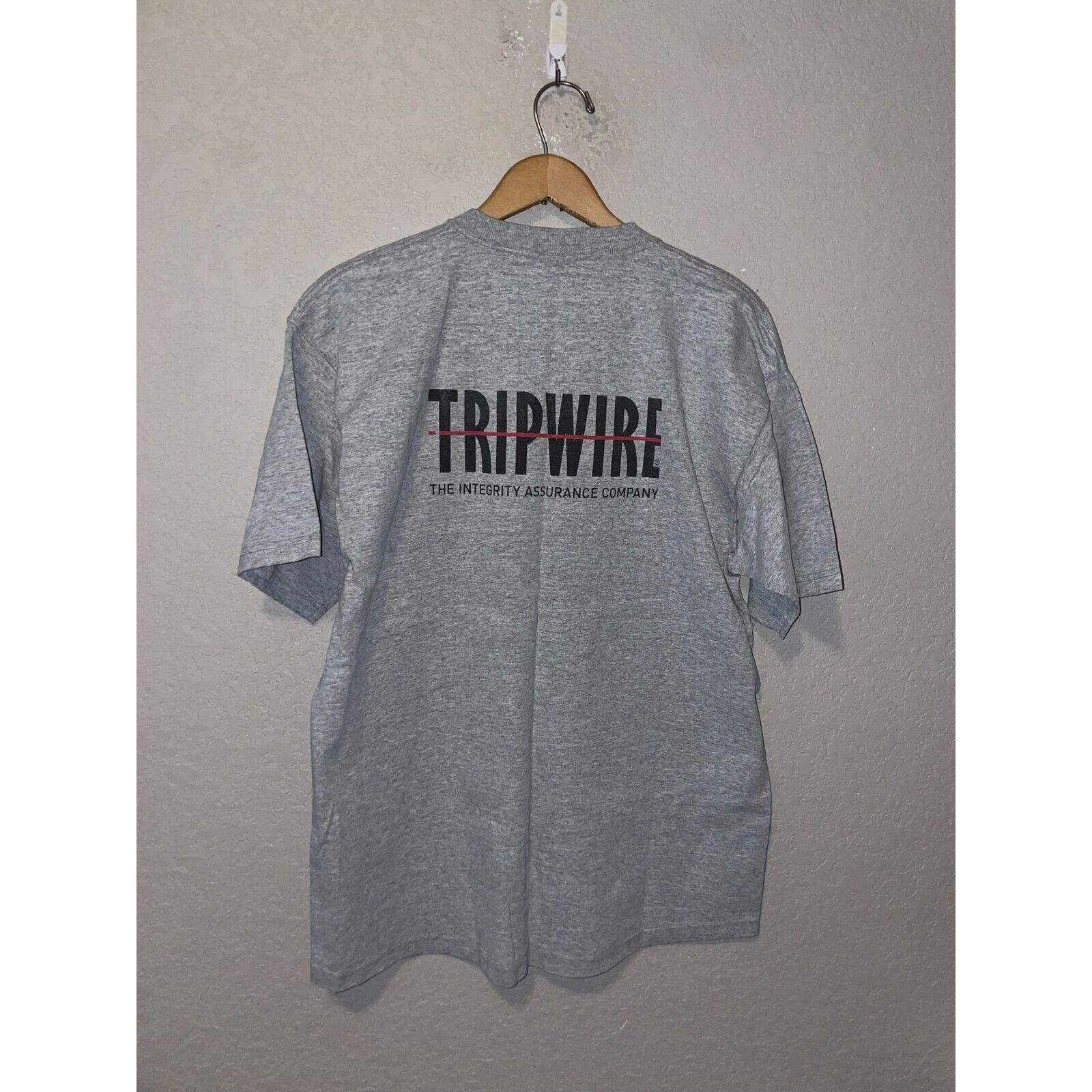 Fruit Of The Loom Vintage Internet Security Shirt Got Integrity Tripwire Tee X Size US XL / EU 56 / 4 - 5 Thumbnail