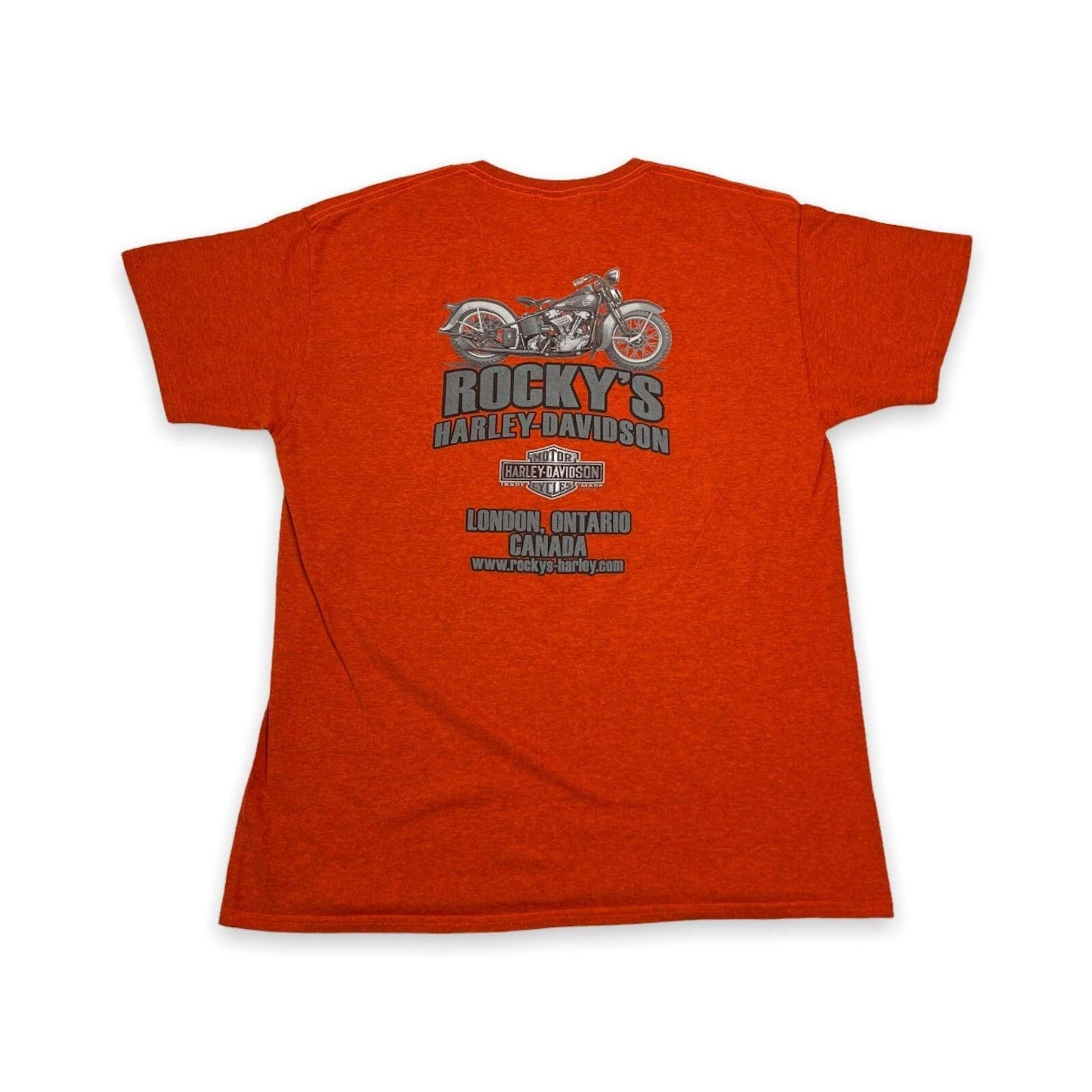 Harley Davidson 2015 Harley Davidson T Shirt Motorcycle Biker Graphic Tee Size US L / EU 52-54 / 3 - 4 Thumbnail