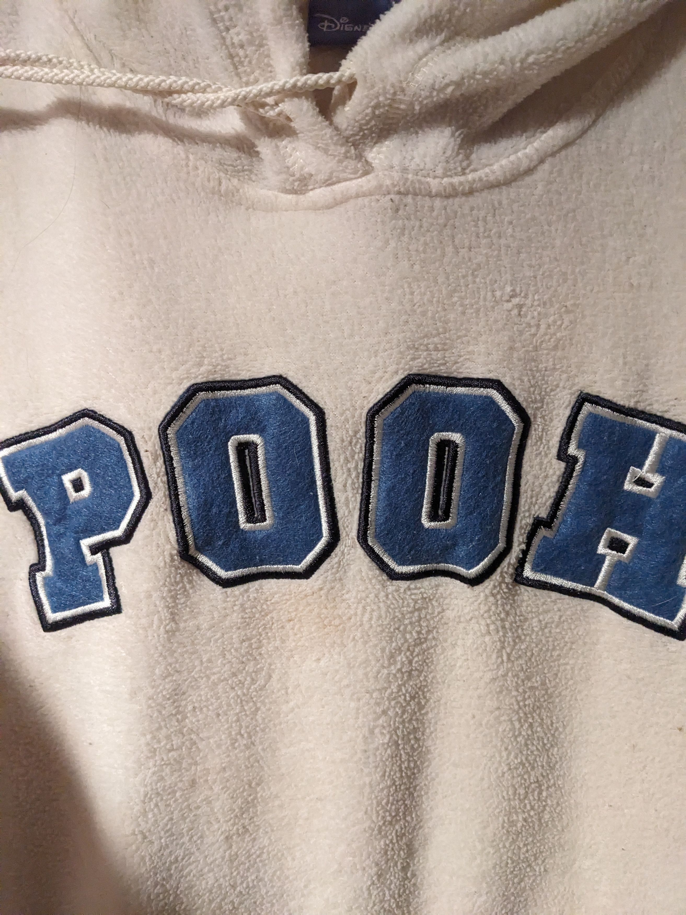 Disney × Vintage Vintage 2010's Winnie the Pooh Pink Medium Fleece Hoodie Size US M / EU 48-50 / 2 - 2 Thumbnail