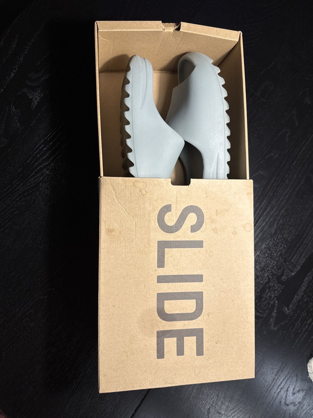 Yeezy Adidas Yeezy Slides “Salt” US 10 Size US 10 / EU 43 - 1 Thumbnail