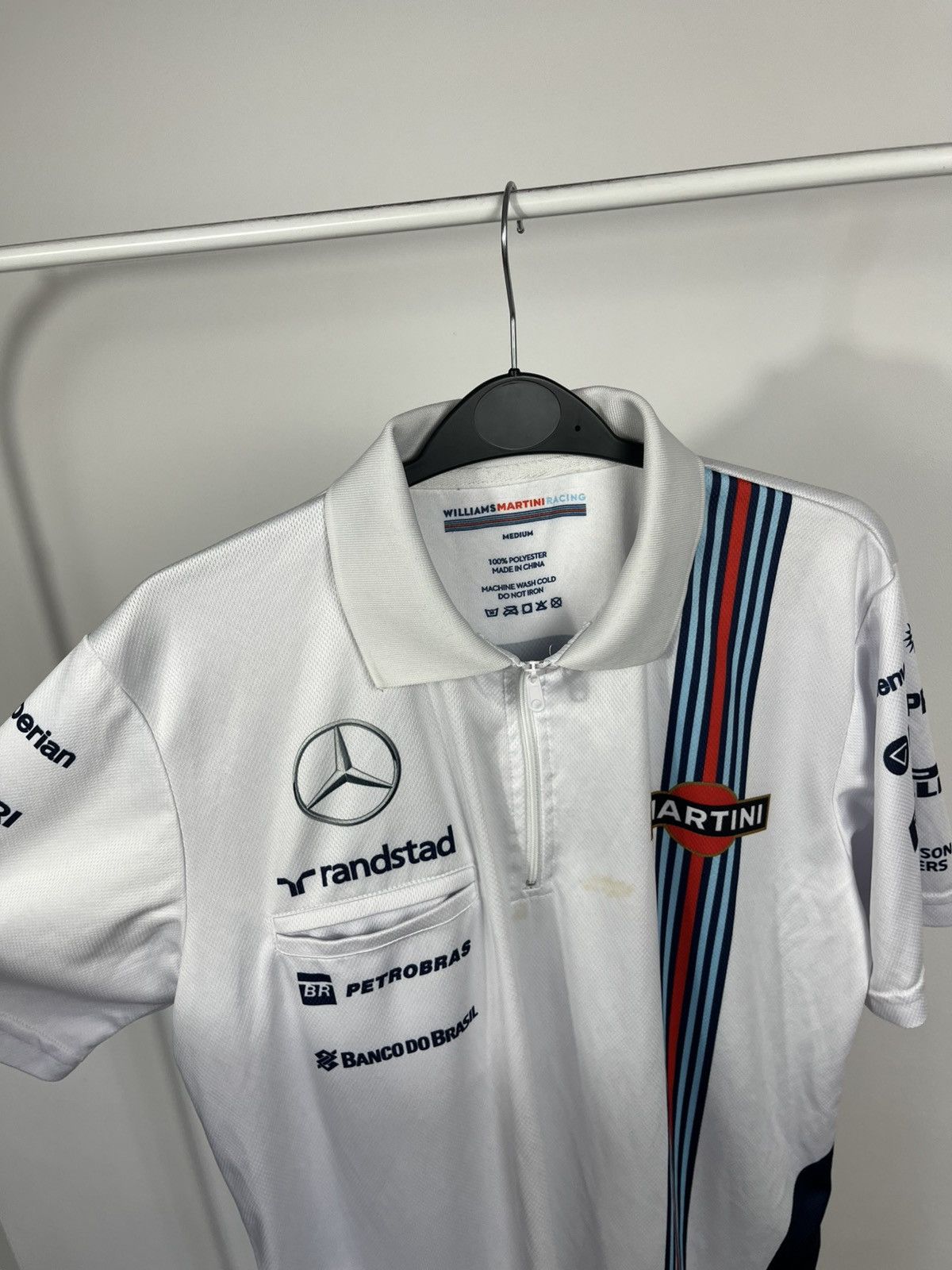 Mercedes-Benz Williams Martini Racing Mercedes F1 Polo Shirt Formula 1 M Size US M / EU 48-50 / 2 - 5 Thumbnail