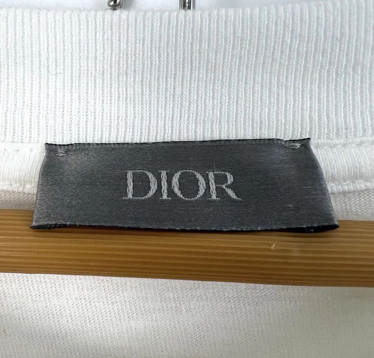Dior White Lily of the Valley Print Short Sleeve T-Shirt. Size US XL / EU 56 / 4 - 4 Thumbnail