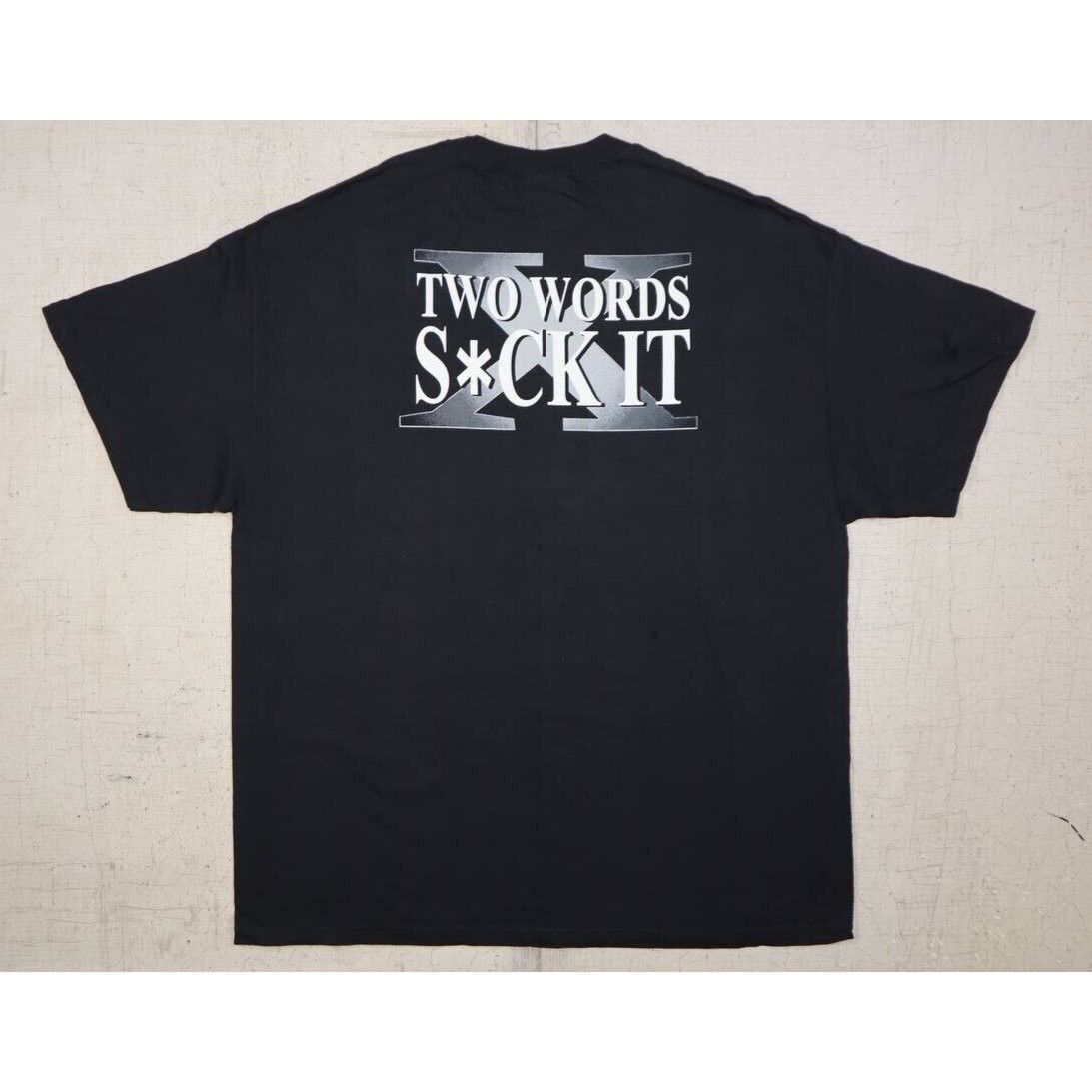 Vintage Vintage WWE D-Generation X T Shirt Two Words Suck It 2XL Size US XXL / EU 58 / 5 - 2 Thumbnail