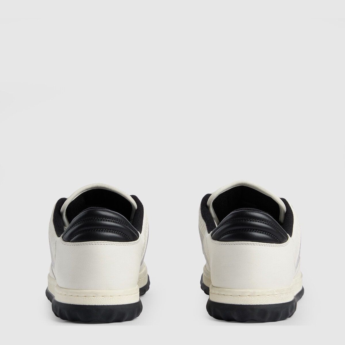 Gucci o1s1wg110125 MAC80 Low-Top Sneakers in White/Black Size US 8 / EU 41 - 4 Thumbnail