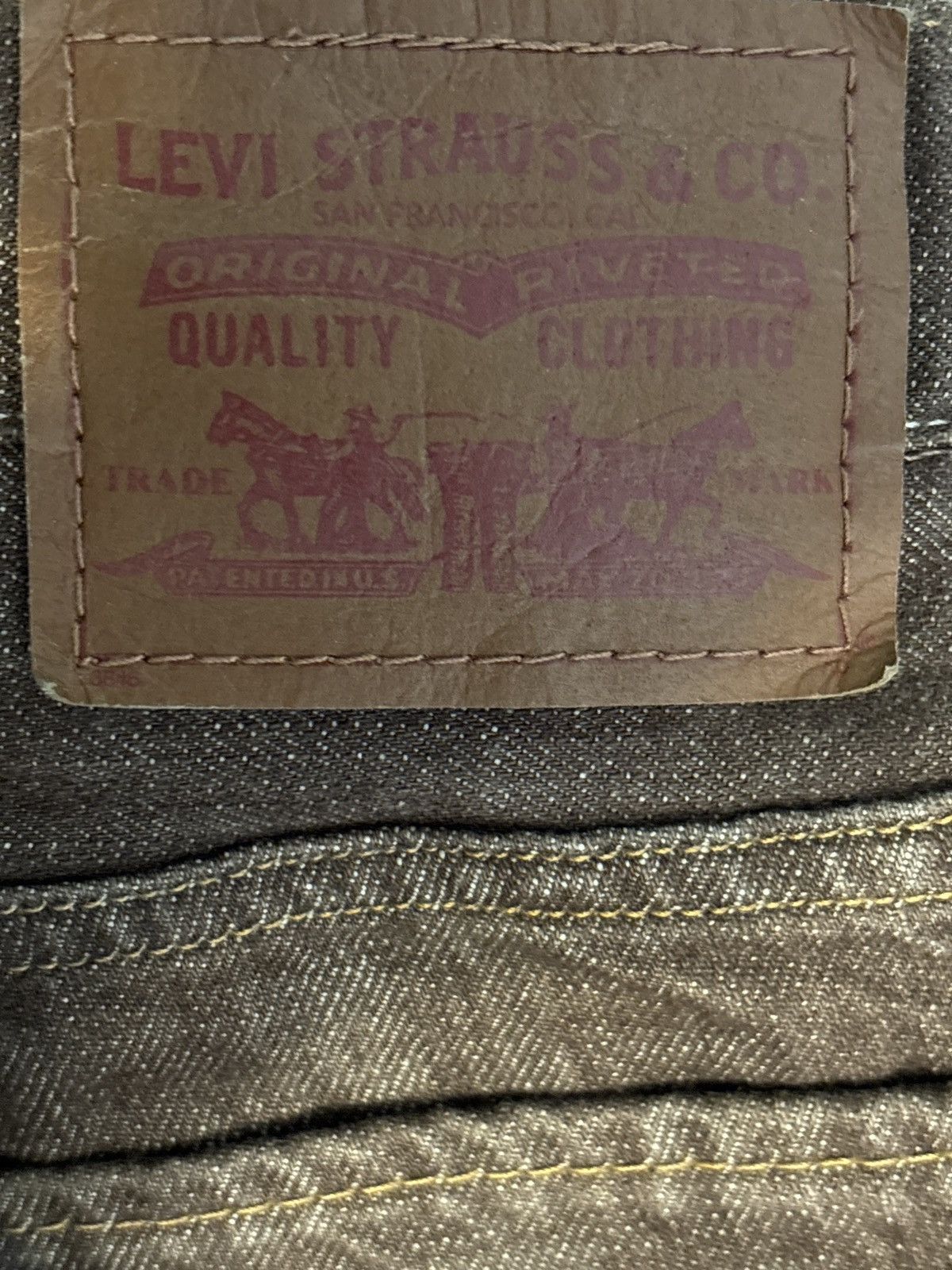Levi's Levi’s Low Tapered 520 - size 33 Size US 33 - 3 Thumbnail