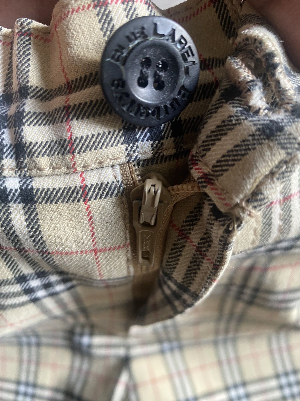 Burberry Burberrys Novacheck Blue Label Size 22" - 4 Thumbnail