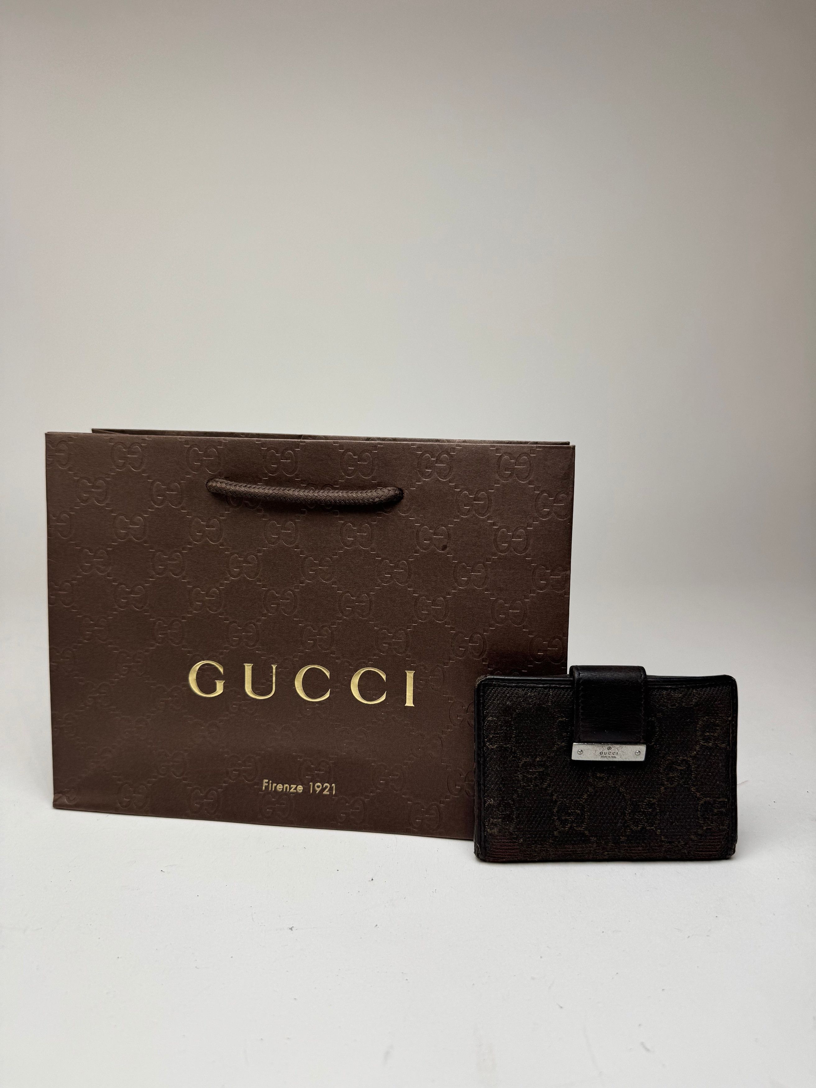 Gucci Vintage Monogram Card Holder black Size ONE SIZE - 1 Thumbnail
