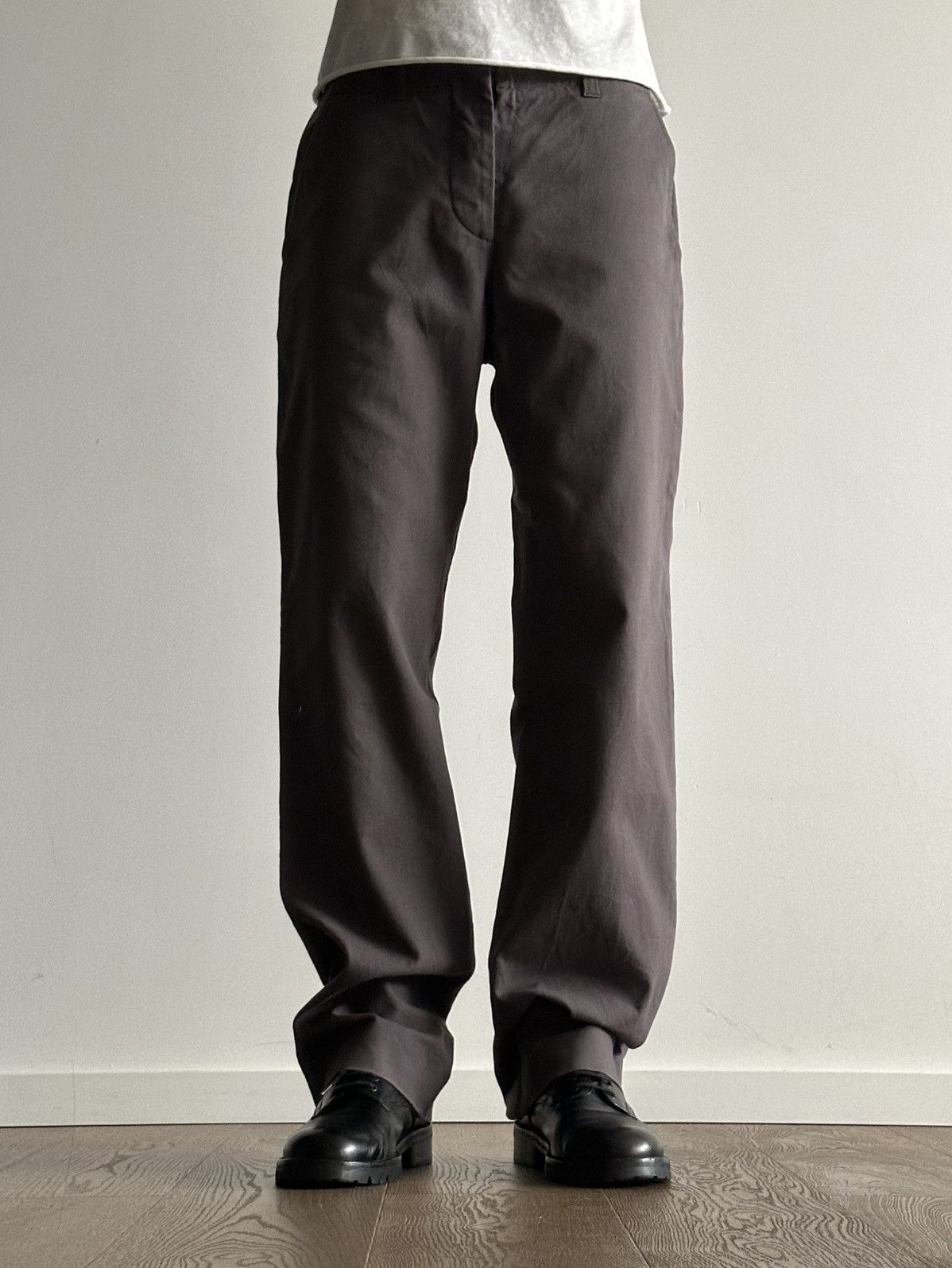 Helmut Lang Helmut Lang Early 2000’s Cotton Pants Size US 32 / EU 48 - 1 Thumbnail