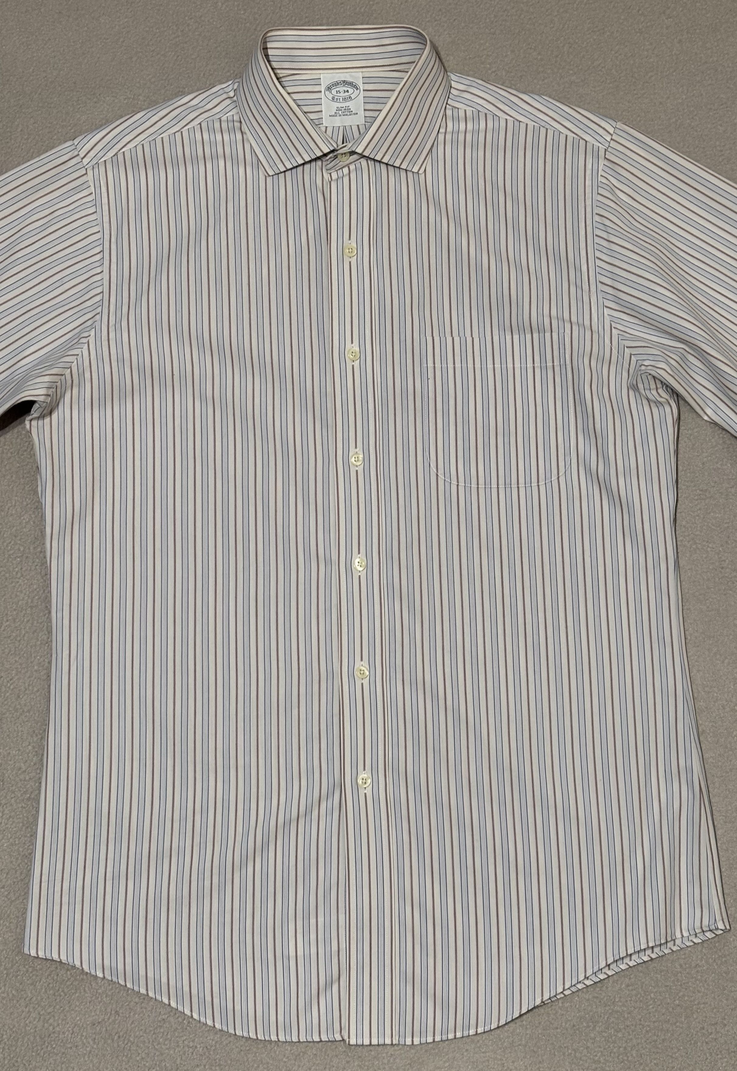 Brooks Brothers Brooks Brothers vintage shirt size 34 Size US M / EU 48-50 / 2 - 7 Thumbnail