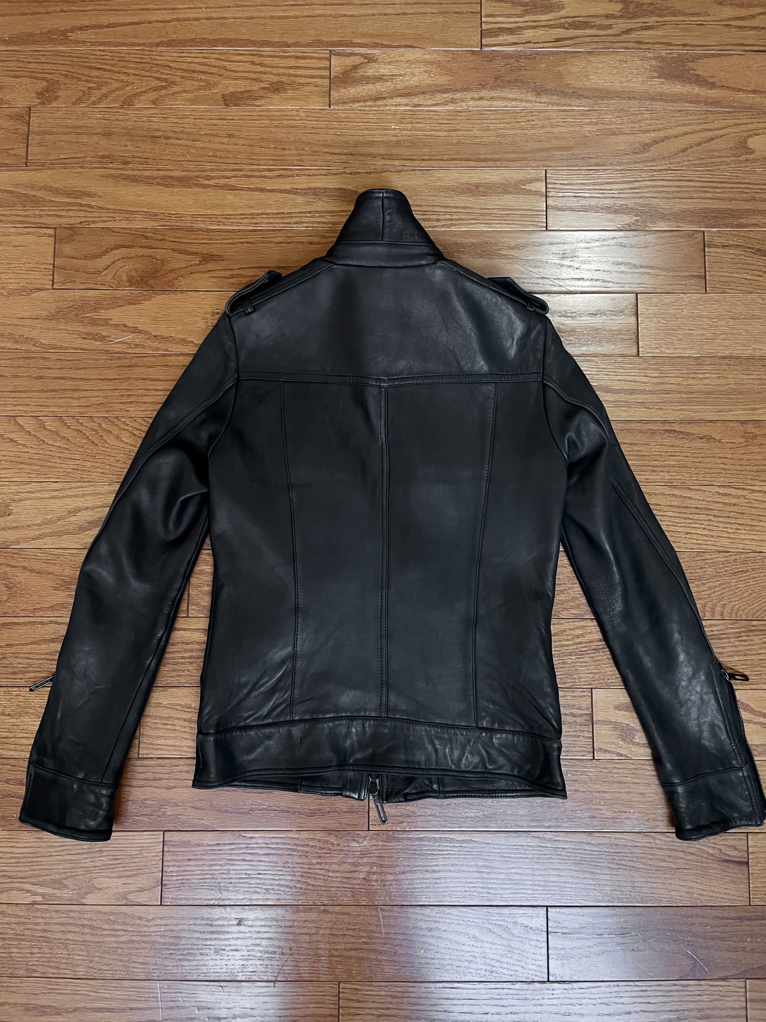 Japanese Brand 4-Pocket Leather Jacket Size US S / EU 44-46 / 1 - 4 Thumbnail