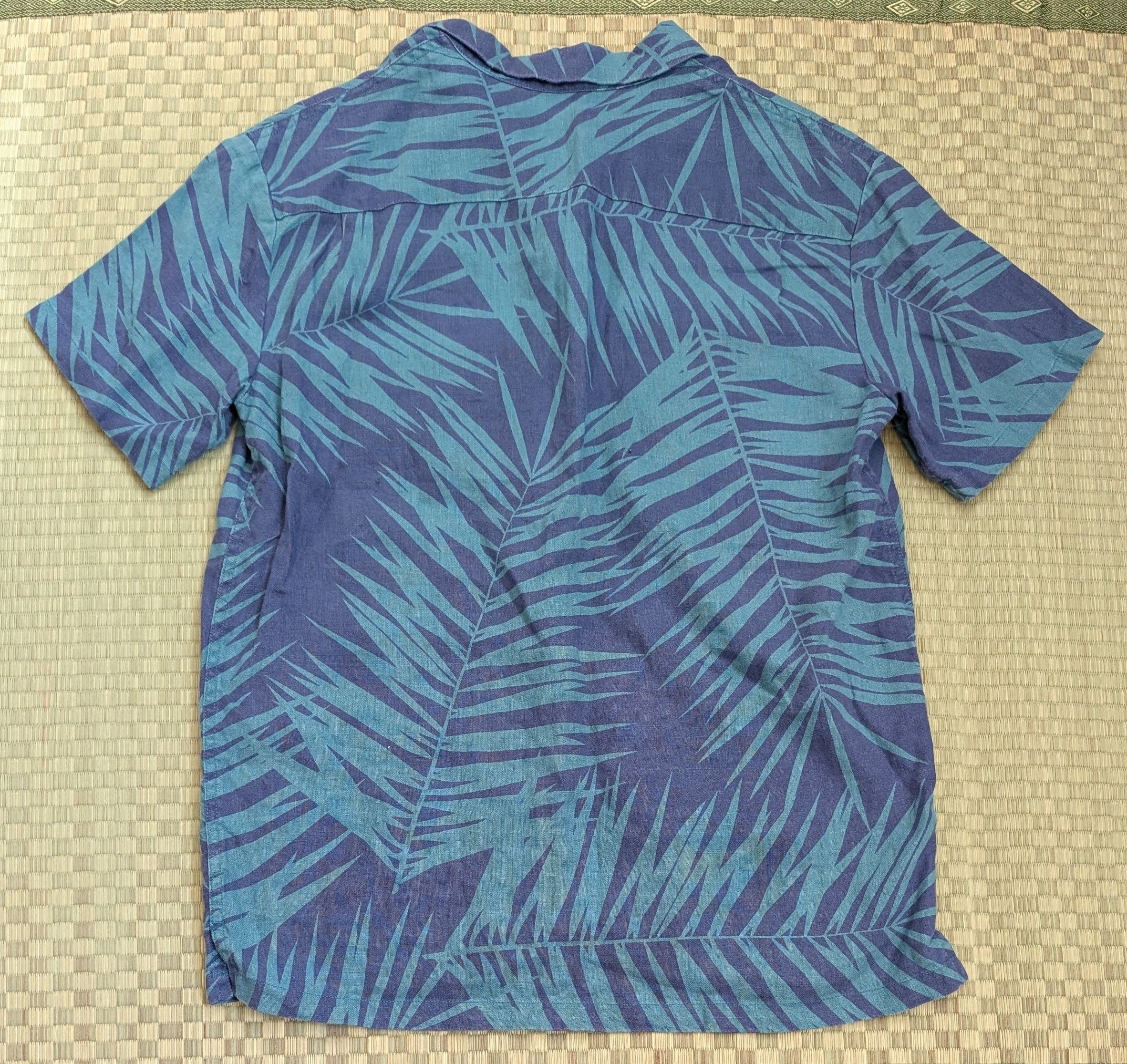 Double Rainbouu Double Rainbouu Palm Design 100% Linen Hawaiian Shirt Size US XS / EU 42 / 0 - 2 Thumbnail