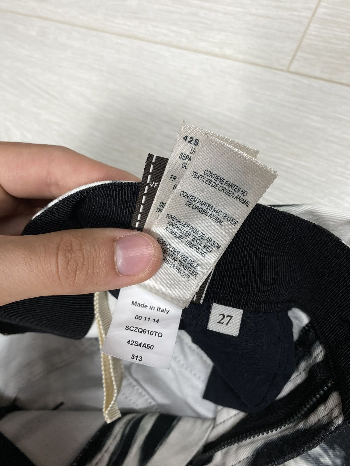 7 For All Mankind × Giambattista Valli Giambattista Valli High Waist Size 25" / US 0 / IT 36 - 9 Thumbnail