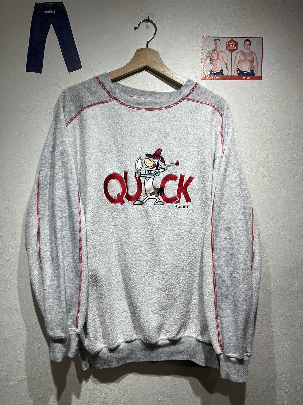Cartoon Network × Vintage Vintage Hanna Barbera crewneck Size US L / EU 52-54 / 3 - 1 Thumbnail