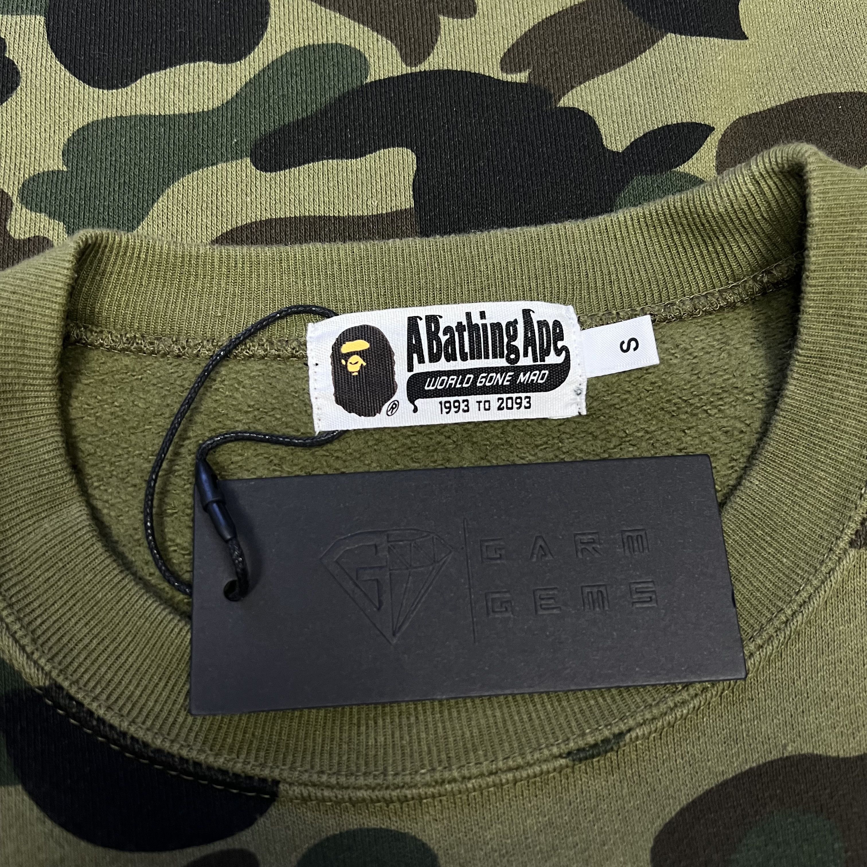 Bape 1st Camo Crewneck Size US S / EU 44-46 / 1 - 4 Thumbnail