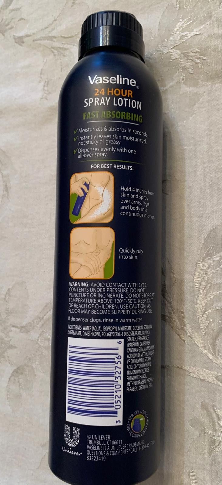 Other Men's Non-Greasy Spray Lotion Size ONE SIZE - 2 Thumbnail